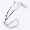 Collar gargantilla Thorn – Gris claro empolvado