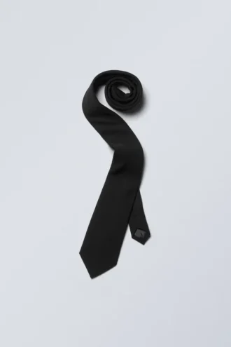 Corbata estrecha – Negro