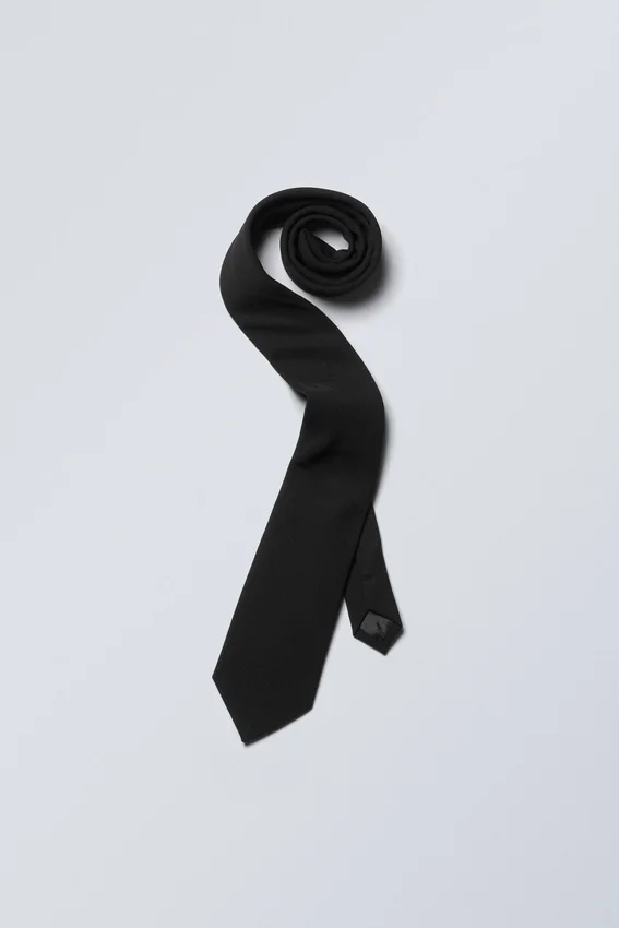 Corbata estrecha – Negro Corbata estrecha – Negro