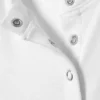 Cárdigan ajustado de manga larga con botones – Blanco Cárdigan ajustado de manga larga con botones – Blanco