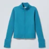 Cárdigan con cremallera Winona – Azul brillante Cárdigan con cremallera Winona – Azul brillante