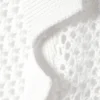 Cárdigan de punto abierto con botones – Blanco polvoriento Cárdigan de punto abierto con botones – Blanco polvoriento