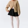 Cárdigan de punto suave – Beige Cárdigan de punto suave – Beige