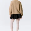 Cárdigan de punto suave – Beige Cárdigan de punto suave – Beige