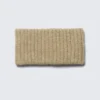 Diadema acanalada – Beige empolvado
