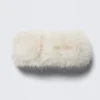 Diadema de piel sintética suave – Blanco crema Diadema de piel sintética suave – Blanco crema