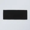 Diadema de punto acanalado – Negro