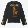 Estupenda camiseta de manga larga con estampados y corte recto – Negro – Riftborn Estupenda camiseta de manga larga con estampados y corte recto – Negro – Riftborn