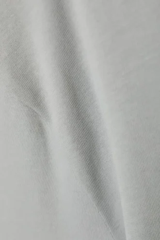 Estupenda camiseta de peso grueso – Gris claro empolvado