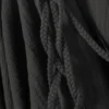 Falda acampanada de talle bajo con pliegues – Gris oscuro