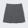 Falda acampanada – Gris oscuro Falda acampanada – Gris oscuro