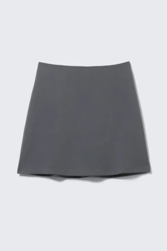 Falda acampanada – Gris oscuro