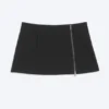Falda con cremallera – Negra Falda con cremallera – Negra