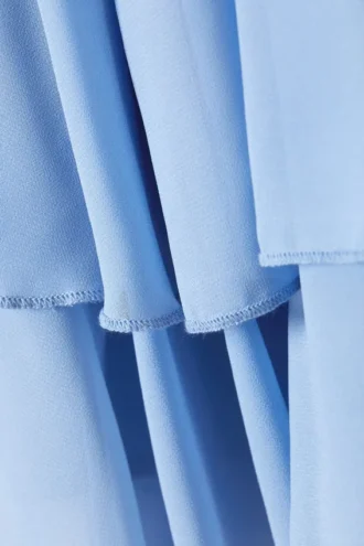Falda con volantes – Azul claro
