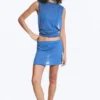 Falda de algodón – Azul Falda de algodón – Azul