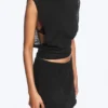 Falda de algodón – Negro Falda de algodón – Negro