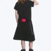 Falda de denim de talle medio Yungblud – Negro Falda de denim de talle medio Yungblud – Negro