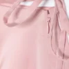Falda de satén con aberturas – Rosa claro Falda de satén con aberturas – Rosa claro