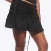 Falda fruncida – Negro Falda fruncida – Negro
