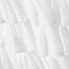 Falda larga con volantes en capas – Blanca