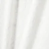 Falda larga de punto de algodón transparente – Blanca