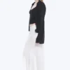 Falda larga de punto de algodón transparente – Blanca Falda larga de punto de algodón transparente – Blanca