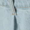 Falda midi circular de cintura alta de denim Amber – Azul cielo – Azul claro Falda midi circular de cintura alta de denim Amber – Azul cielo – Azul claro