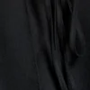 Falda midi cruzada asimétrica de talle medio – Negro Falda midi cruzada asimétrica de talle medio – Negro