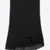 Falda midi de corte A – Negro Falda midi de corte A – Negro