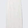 Falda midi de malla – Blanca Falda midi de malla – Blanca