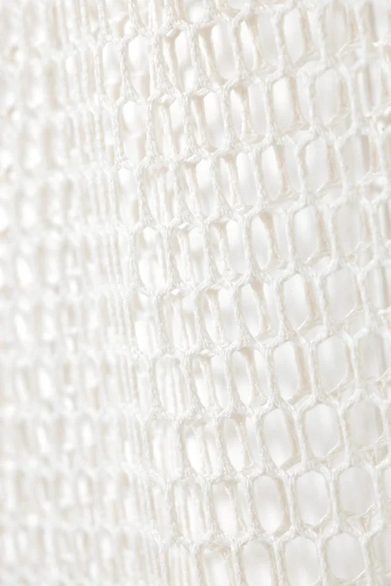 Falda midi de malla – Blanca Falda midi de malla – Blanca