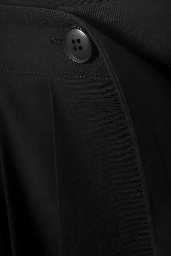Falda midi plisada – Negro Falda midi plisada – Negro