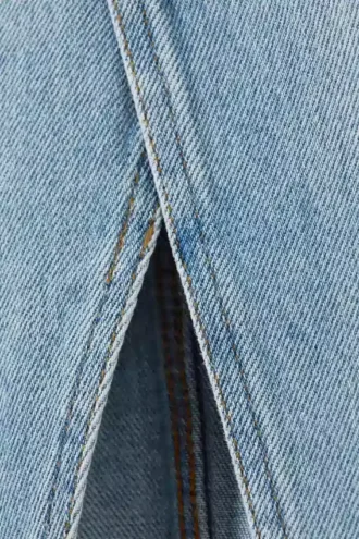 Falda midi vaquera – Fresh Blue – Azul claro