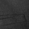 Falda mini de traje de cintura baja – Gris oscuro jaspeado