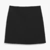 Falda negra de corte A – Negro