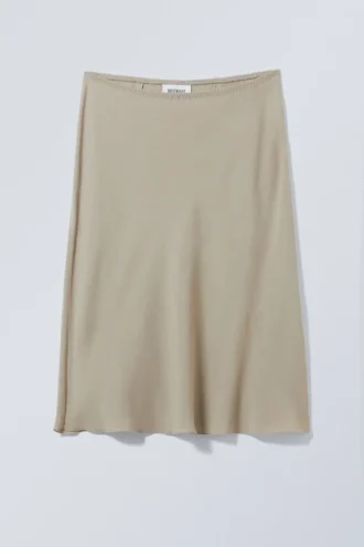 Falda sin cremallera hasta la rodilla – Dusty Mole