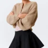 Falda tutú mini acampanada – Negro Falda tutú mini acampanada – Negro