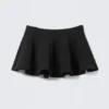 Falda tutú mini acampanada – Negro Falda tutú mini acampanada – Negro