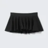 Faldita-pantalón acampanada de talle bajo – Negro Faldita-pantalón acampanada de talle bajo – Negro