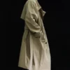 Gabardina holgada de doble botonadura – Beige Gabardina holgada de doble botonadura – Beige