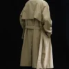 Gabardina holgada de doble botonadura – Beige Gabardina holgada de doble botonadura – Beige
