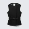 Gabardina técnica con capas – Negro Gabardina técnica con capas – Negro