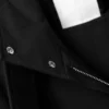 Gabardina técnica con capas – Negro Gabardina técnica con capas – Negro