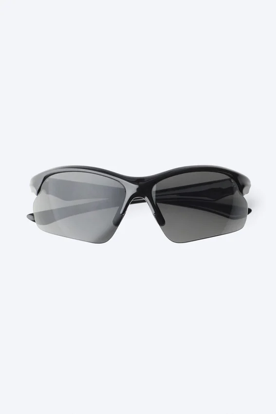 Gafas de sol deportivas llamativas – Negro Gafas de sol deportivas llamativas – Negro
