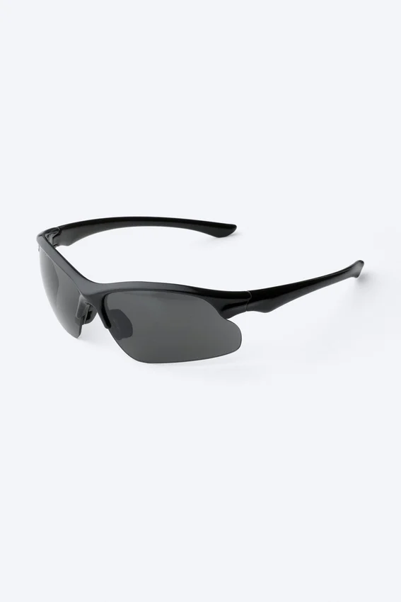 Gafas de sol deportivas llamativas – Negro Gafas de sol deportivas llamativas – Negro