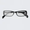 Gafas de sol rectangulares – Negras – Transparentes Gafas de sol rectangulares – Negras – Transparentes