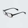 Gafas de sol rectangulares – Negras – Transparentes Gafas de sol rectangulares – Negras – Transparentes