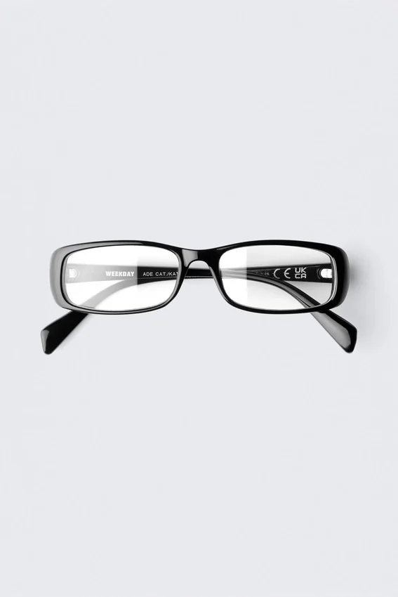 Gafas rectangulares con filtro de luz azul – Negro Gafas rectangulares con filtro de luz azul – Negro
