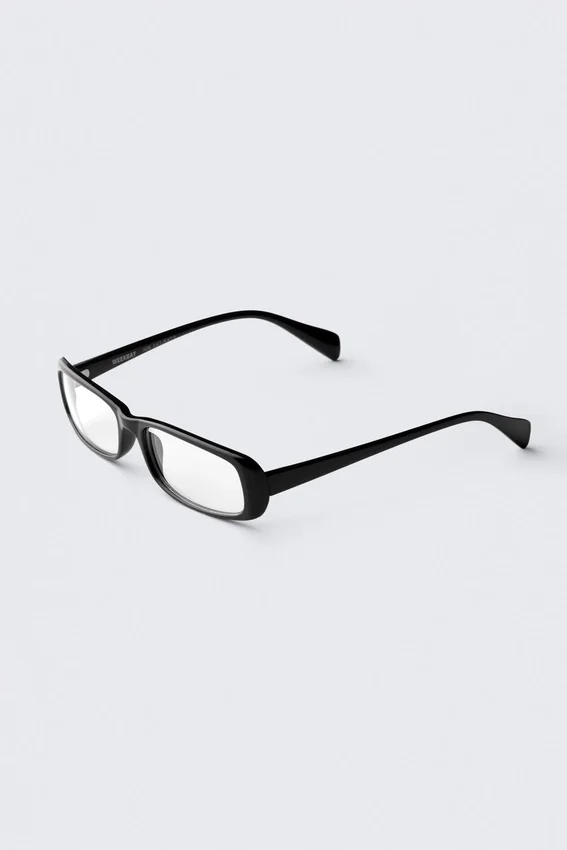 Gafas rectangulares con filtro de luz azul – Negro Gafas rectangulares con filtro de luz azul – Negro