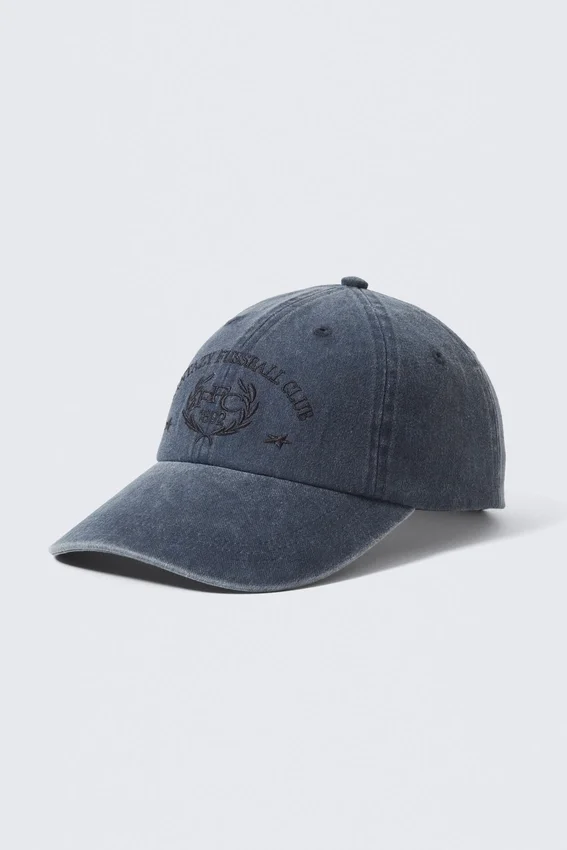 Gorra bordada – Azul oscuro Gorra bordada – Azul oscuro